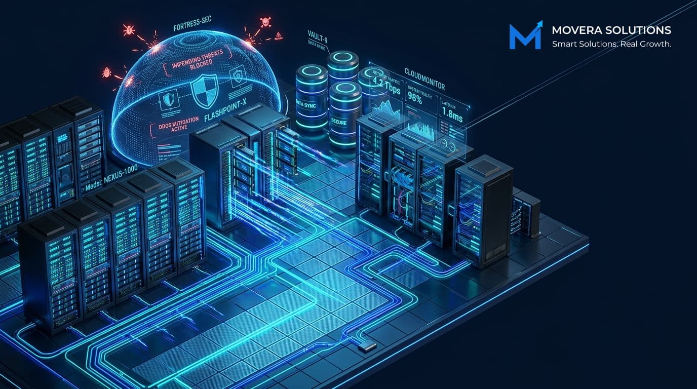 الاستضافة السحابية المدارة للشركات في 2026: كيف تحمي منصتك من الانهيار وهجمات DDoS مع أقراص NVMe فائقة السرعة؟