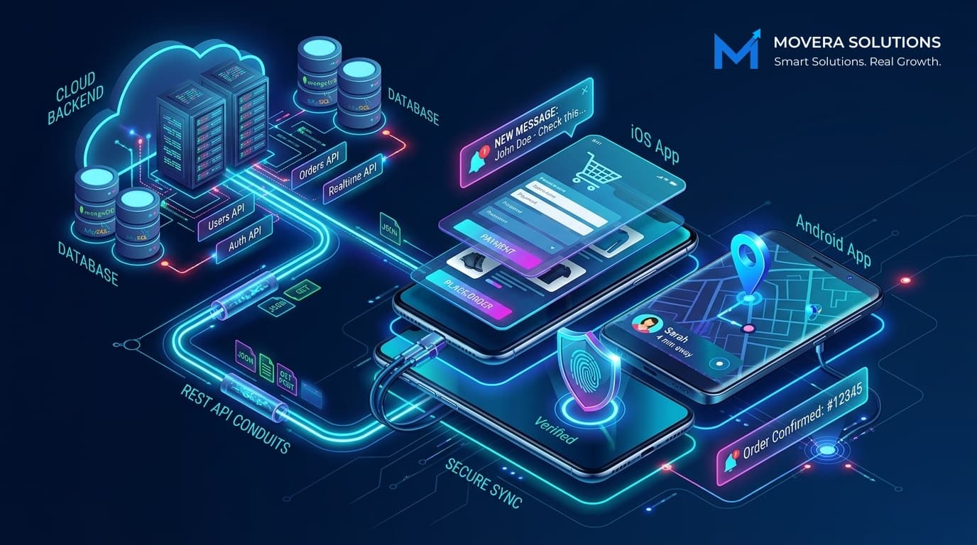 تطوير تطبيقات الجوال لعام 2026: دليلك للاختيار بين فلاتر (Flutter)، رياكت نيتف (React Native)، والتطوير الأصيل (Native)